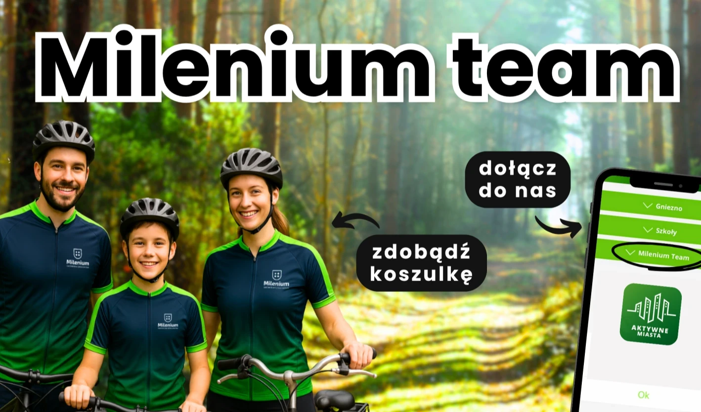 Zapraszamy do udziału w rowerowej rywalizacji z Milenium Team!